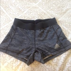 Addidas tight fit climate control spandex shorts